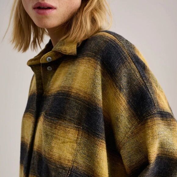 Bellerose | Gladys Shirt Dress Flannel Size 0 (Oversized, can fit size M & L) - Picture 4 of 7